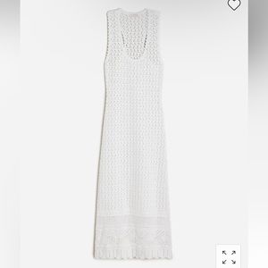 NEW- Jcrew limited edition crochet maxi sweater, never been worn!